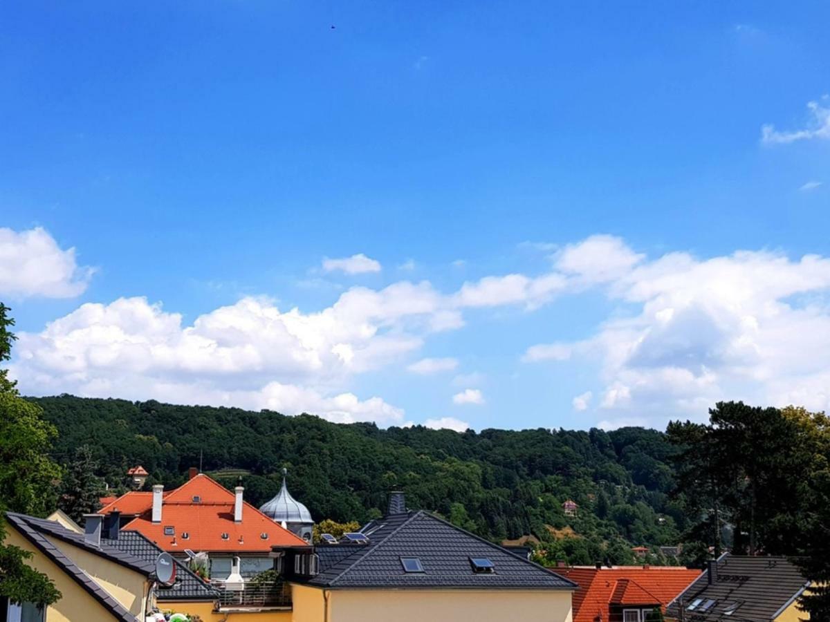 Ferienwohnung Elbhangblick - Fur 2 Personen Dresden Buitenkant foto